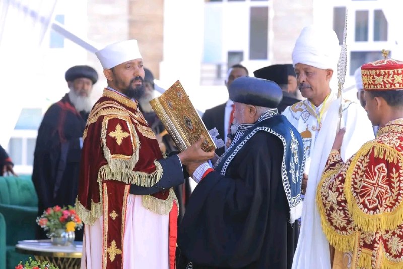 ዓለም ዐቀፍ የስብሰባ ማዕከል የሆነው ድንቅ የምሕንድስናና የኪነ-ሕንጻ ጥበብ የያዘው ጽርሐ ተዋሕዶ ብፁዕ ወቅዱስ አቡነ ማትያስ ቀዳማዊ ፓትርያርክ ርእሰ ሊቃነ ጳጳሳት ዘኢትዮጵያ ሊቀ ጳጳስ ዘአክሱም ወዕጨጌ ዘመንበረ ተክለ ሃይማኖት፣ ክ…